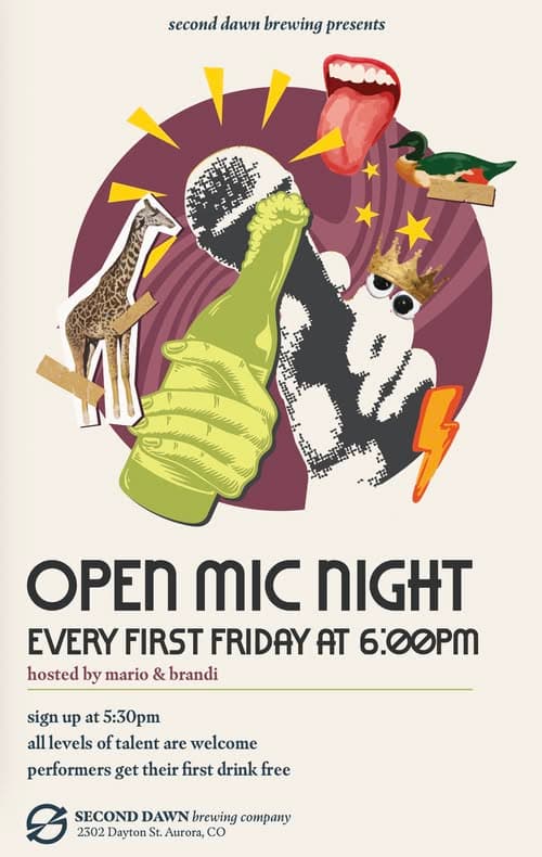 Second Dawn Brewing Company - Open Mic