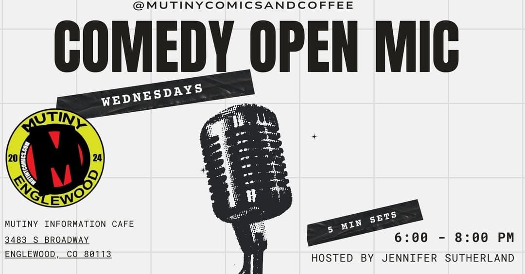 Mutiny Comedy - Open Mic