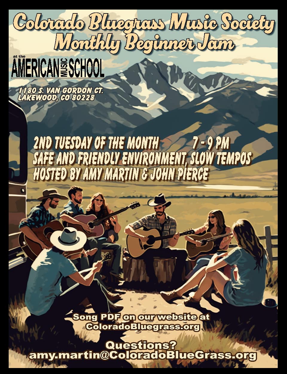 CBMS Monthly Beginner's Jam