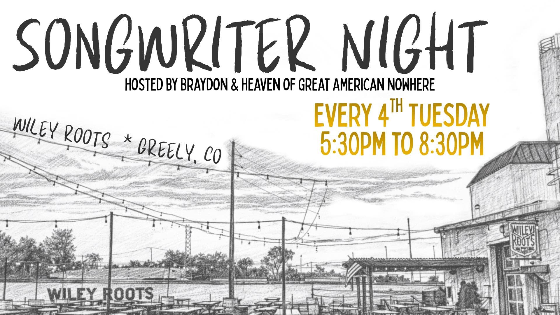 Wiley Roots - Songwriter Night Showcase