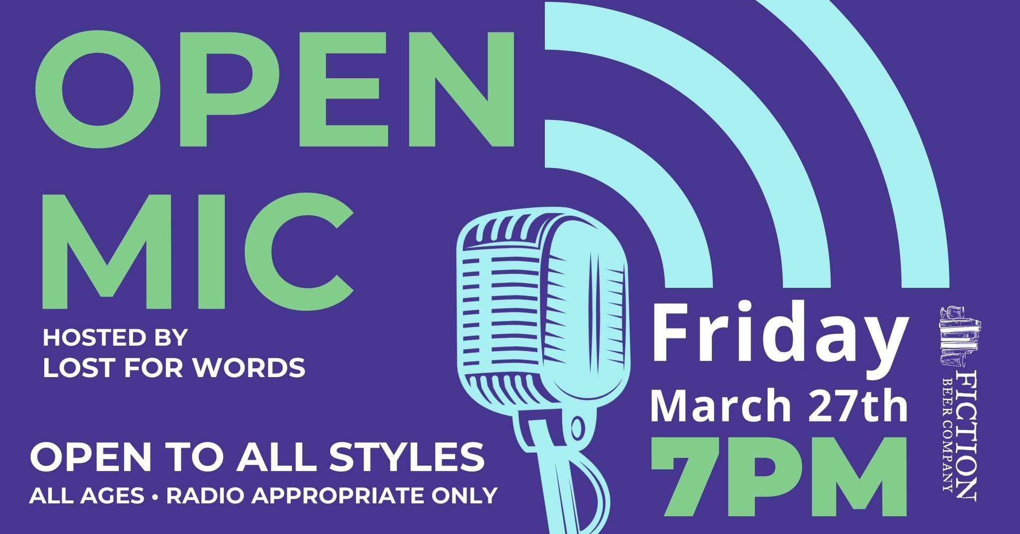 Fiction Beer Company - Open Mic