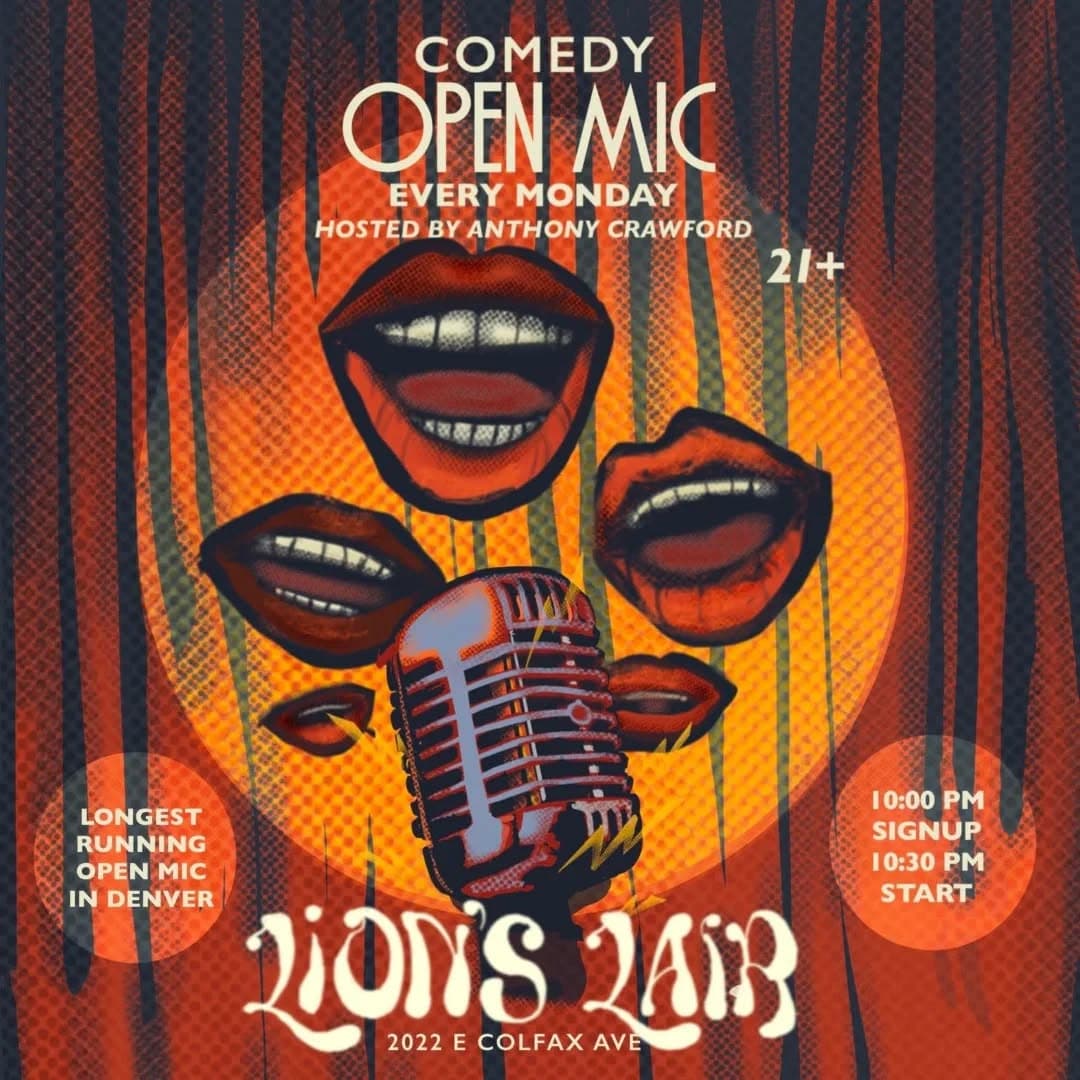 Lion's Lair - Comedy Open Mic