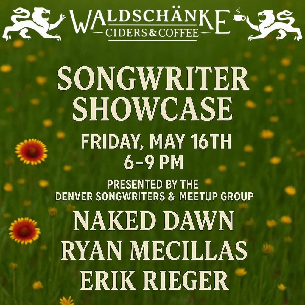 Showcase at Waldershanke Ciders and Coffee 5-16-25